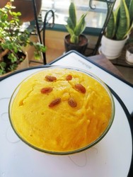 南瓜葡萄干发糕