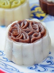 拼色冰皮月饼