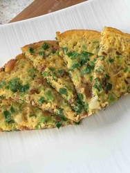 香葱肉末饼
