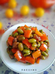 青豆肉丁