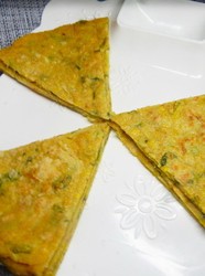 生菜鸡蛋煎饼
