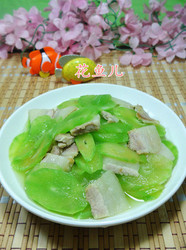 白肉炒莴笋