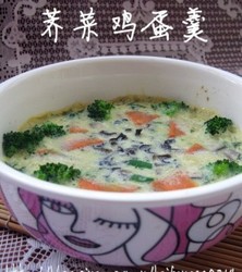 荠菜鸡蛋羹