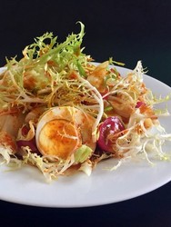 苦菊鸡蛋沙拉