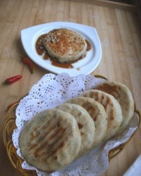 荠菜猪肉馅饼