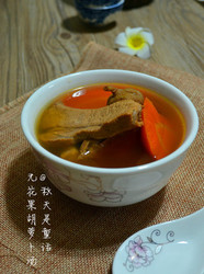 无花果胡萝卜瘦肉汤