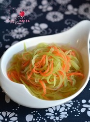 糖醋莴笋胡萝卜丝