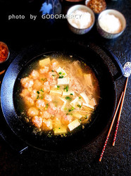 虾滑豆腐鸡汤