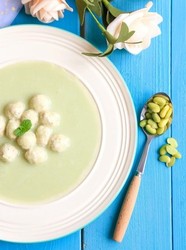 毛豆肉丸羹  宝宝辅食达人