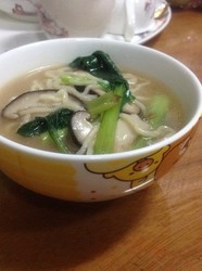 香菇油菜面