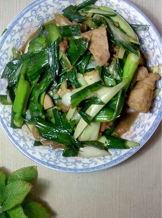 炒青蒜