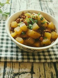 肉末冬瓜烧