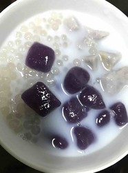芋圆香芋椰汁西米露