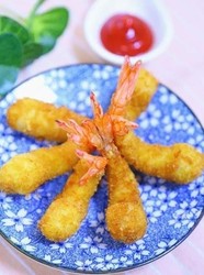 黄金凤尾虾 宝宝辅食食谱