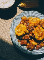 照烧玉米鸡