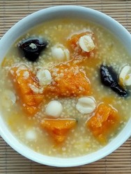 莲子南瓜小米粥