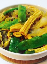 扁豆腐竹魔芋丝