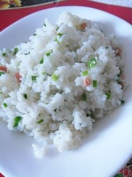 小葱炒饭