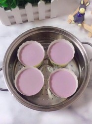 紫薯大米蒸糕