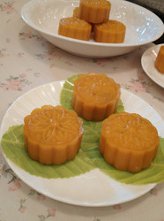 南瓜红豆月饼