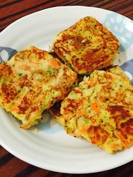 时蔬土豆饼