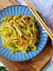 青椒炒肉丝