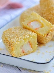香煎土豆虾排  宝宝辅食食谱