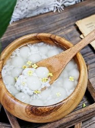 桂花米酒小圆子