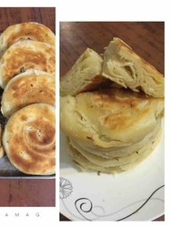 香葱油酥饼