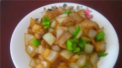 圆葱炒肉