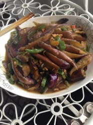 红烧肉末茄子