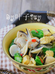 白贝烩丝瓜豆泡