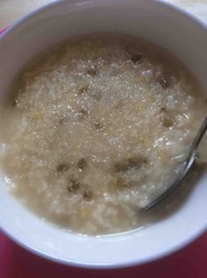 玉米绿豆大米粥