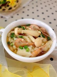 蘑菇豆腐小米虾