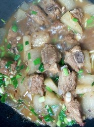 红烧排骨炖冬瓜