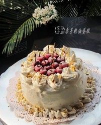 栗子奶油生日蛋糕