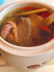 隔水炖鸽子汤