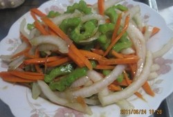 蚝油炒三丝