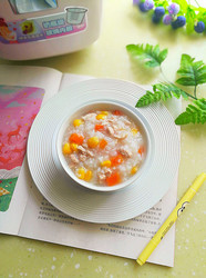 胡萝卜玉米瘦肉粥