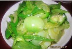 辣椒炒青蕃茄