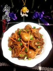 海参斑炖口蘑
