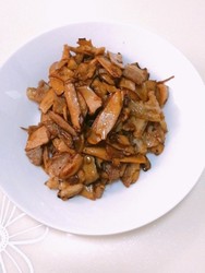 杏鲍菇炒肉
