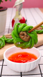 豆角酿肉