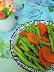 猪油炒豇豆