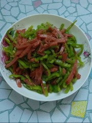 青椒火腿