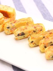 鲜虾蛋卷－宝宝辅食