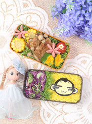 悠嘻猴海苔切便当