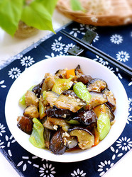 尖椒炒茄子