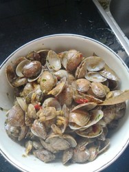 辣炒花甲