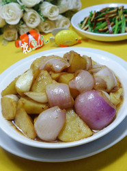 洋葱茭白炒土豆